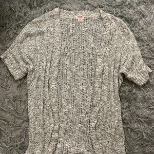 Mossimo Grey/Cream Cardigan